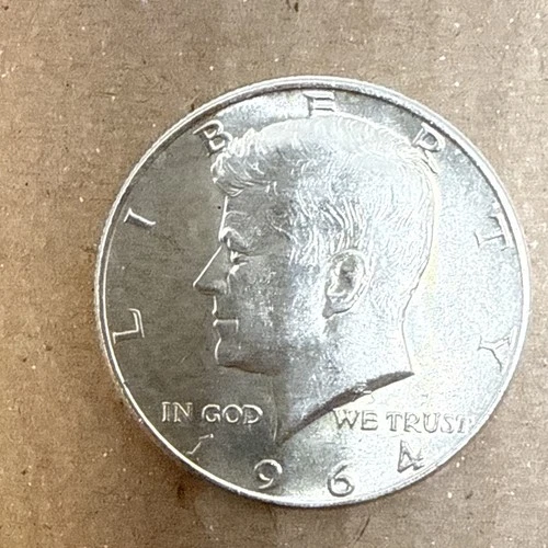 Uncirculated 1964 Philadelphia Mint Silver Kennedy Half Dollar