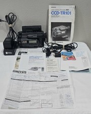 Sony CCD-TR101 Hi8 8mm Video Camera Camcorder Non-Working Powers Up-Parts Only