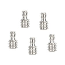 1/4-20 Male to 3/8-16 Male Screw Adapter5 Pieces-3663