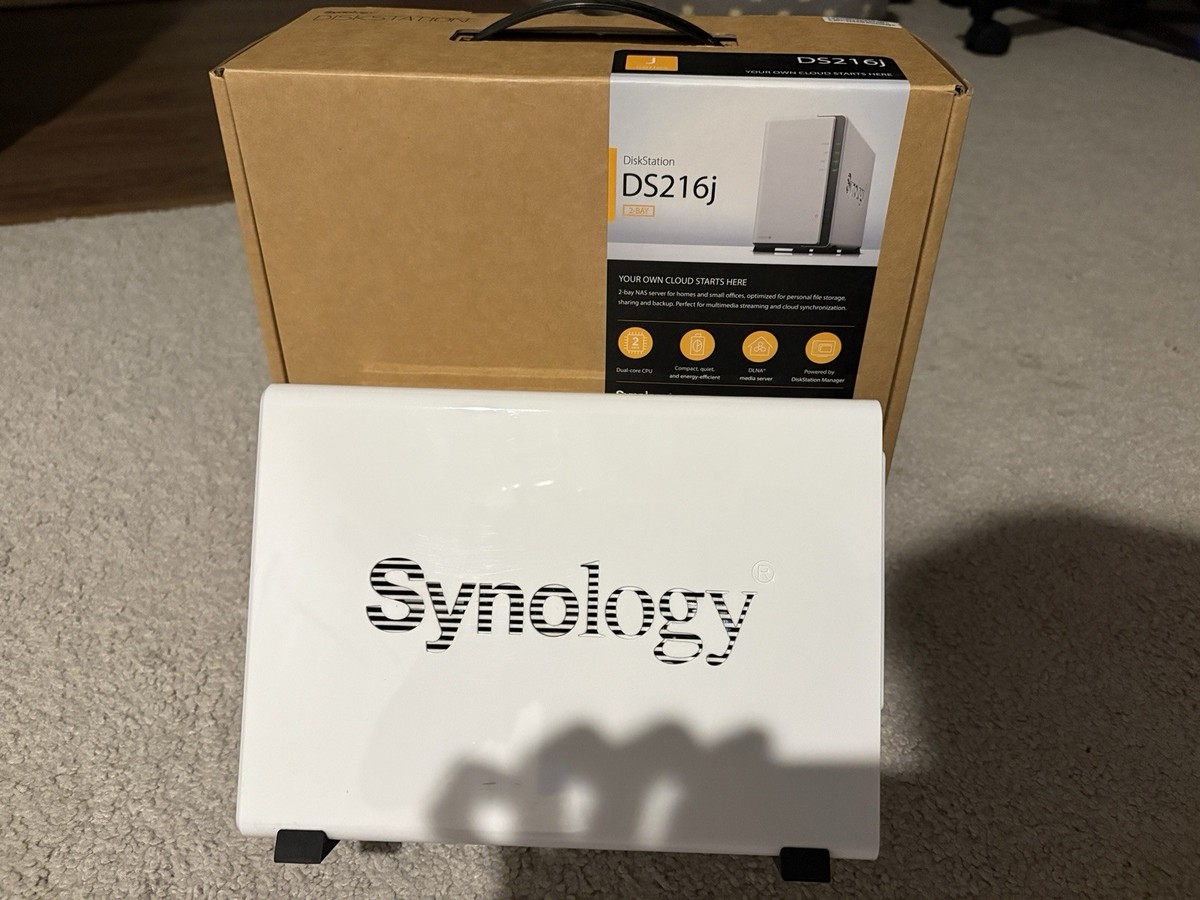 Synology DS216j 2-Bay DiskStation NAS - No HDD | eBay