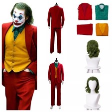 NL Joker Cosplay Arthur Fleck Joaquin Phoenix Kostüm Anzug Mantel Hose Komplett