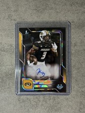 Kevin Coleman Jr 2025 Bowman Chrome U TRUE BLACK Refractor Auto /10🔥🔥 MIZZOU🔥
