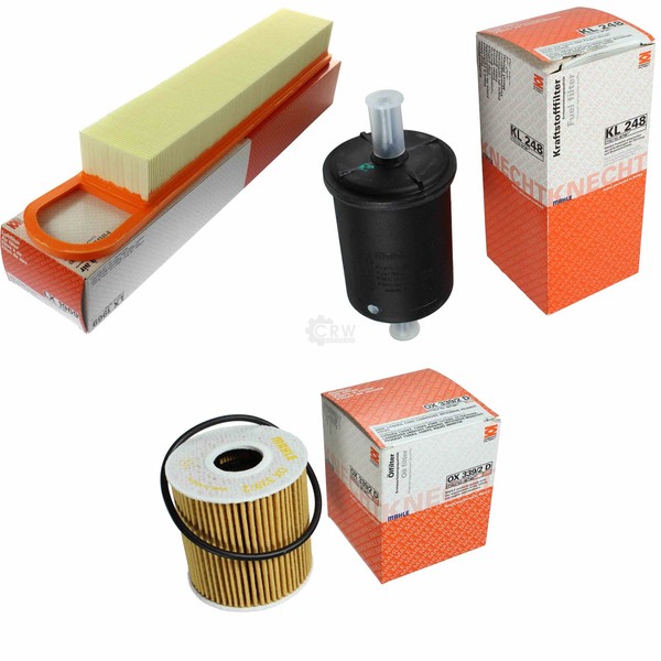 Mahle / Knecht Kraftstofffilter KL 248 Luftfilter LX 1969 ÖLfilter OX 339/2D-image