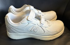 New Balance WW577VW Made in USA Hook and Loop Walking Shoe White