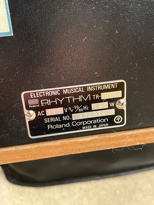 Roland Rhythm Arranger TR-66 Analog Drum Machine Made in Japan
