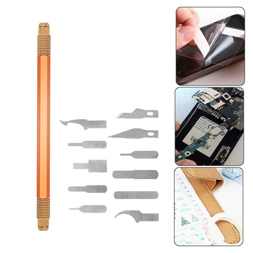 CPU Disassembly Knife Blade Glue Cleaning Phone Rrepair Kit Mobile Phone Repairs - Picture 11 of 12