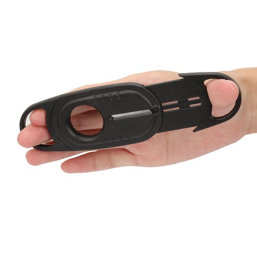 Double Blade Pocket Cigar Cutter Scissors Cigarette Cutting Repair Tool Portable - Picture 4 of 8