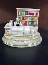 SEBASTIAN Miniature "Grocery Store" Cast-Painted Signed COPR 1960  P.W. Baston