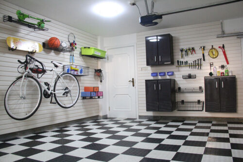 Pannello da parete 2 m scanalatura/lamwall pannello PVC bianco/vendita al dettaglio/negozio/esposizione/garage - Foto 1 di 11