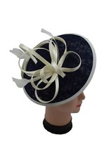 Large Flower Feather Hair Hat Fascinator Headband Clip Wedding Royal Ascot Race