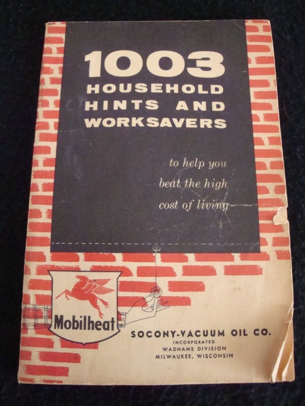 1003 HOUSEHOLD HINTS AND WORKSAVERS - VINTAGE BOOK
