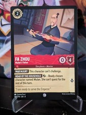 Disney Lorcana Ursula's Return Fa Zhou Mulan's Father 105/204 Non Holo