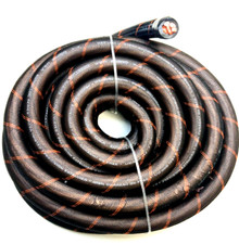 4 Gauge BLACK SNAKESKIN Power Ground OFC Wire Copper Marine Grade Cable 4 AWG