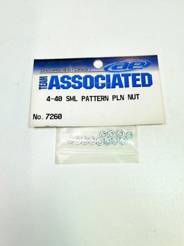 Team Associated 4-40 SML pattern PLN Nut #7260