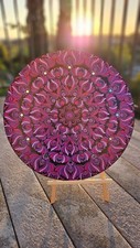 Beautiful Handmade Mandala Dot Painting 18 inches Home Decor 