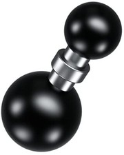 1'' Ball To 17mm Ball Adapter Compatible With Ram Mounts B Size 1 Inch Ball Doub