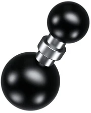 1'' Ball To 17mm Ball Adapter Compatible With Ram Mounts B Size 1 Inch Ball Doub