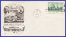 USA3 #1244 U/A ARTCRAFT FDC   New York Worlds Fair