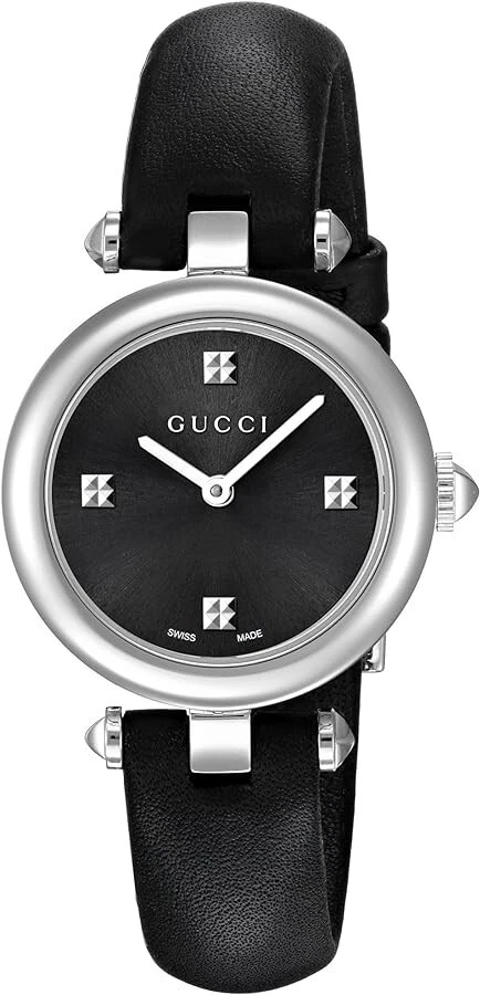 Montre femme Gucci Diamantissima YA141506 à quartz cadran noir prix de détail