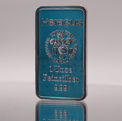 Robben Seal Heraeus Germany 1oz Unze Feinsilber 999 FINE Silver