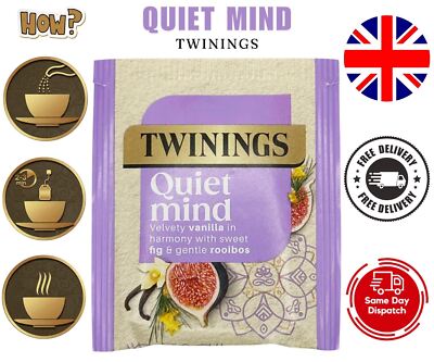 10 x Twinings Quiet Mind Tee Beruhigender Kräutertee für einen klaren, ruhigen Geist