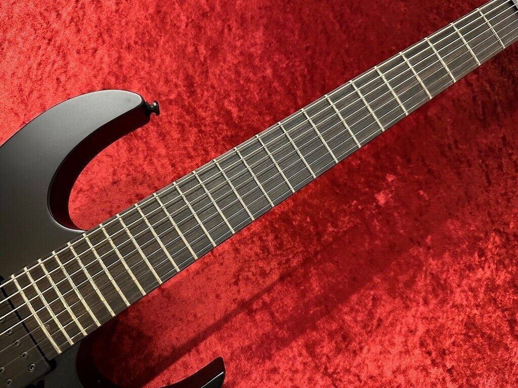Ibanez RGIXL7 Right-Handed Electric Guitar Black Flat Brand Ibanez RGIXL7 Right-Handed Electric Guitar Black Flat Brand