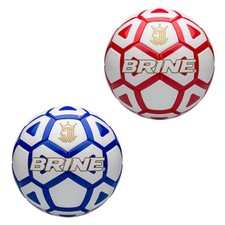 Brine Phantom Soccer Ball Sz 5 Royal Scarlet HA Bladder PU Cover Football Match