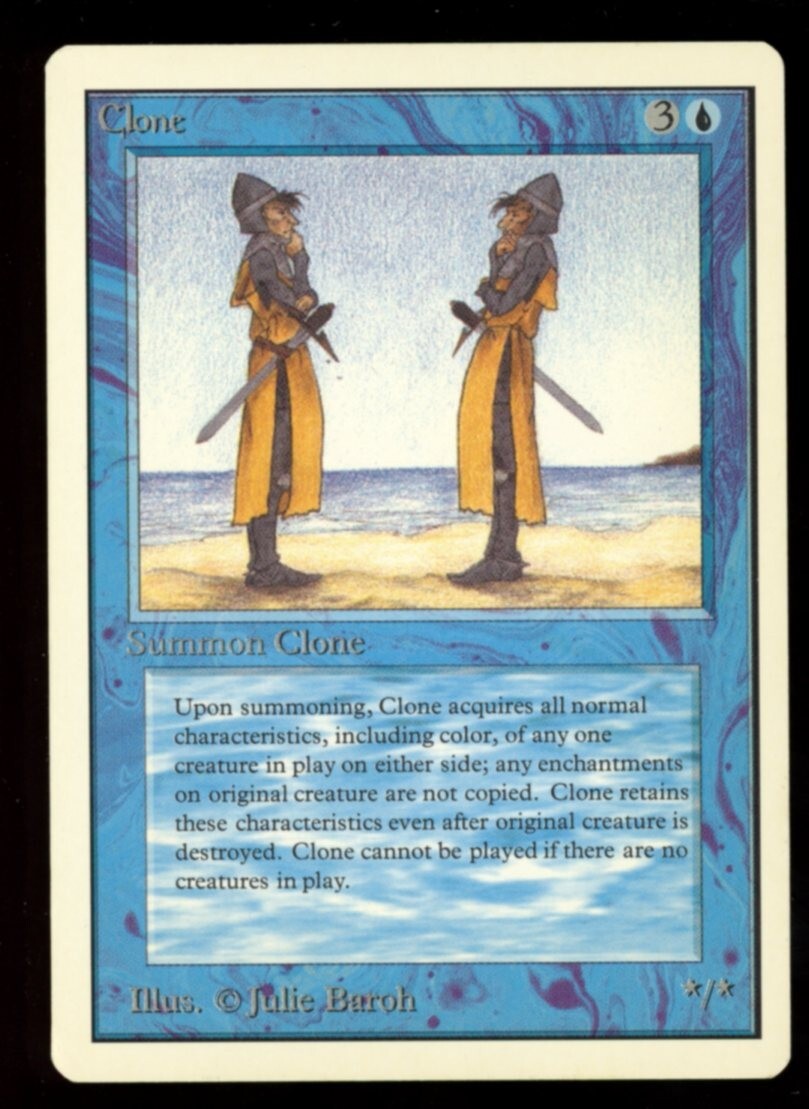 MTG: Clone Unlimited - Very Light Play (LP) - EX OR BETTER