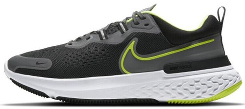 Nike React Miler Mens Running Shoes Grey Volt CW1777-005  display picture 1