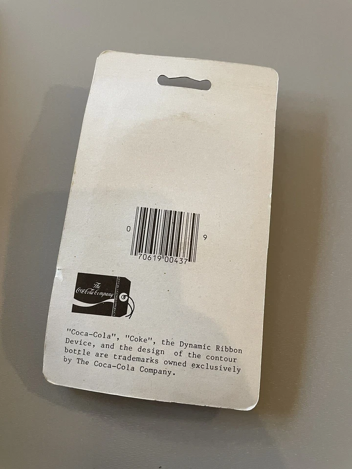 Vintage 1985 Coca-Cola Collectibles Coke Can Refrigerator Magnet #437 In Package - Image 2 of 3