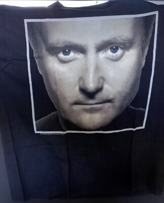 phil collins Vintage Tour Shirt 1994