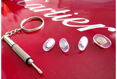 【正規品】新品　Cartier カルティエメガネ用ノーズパッドsサイズ　シルバー $_12.JPG?set_id=880000500F