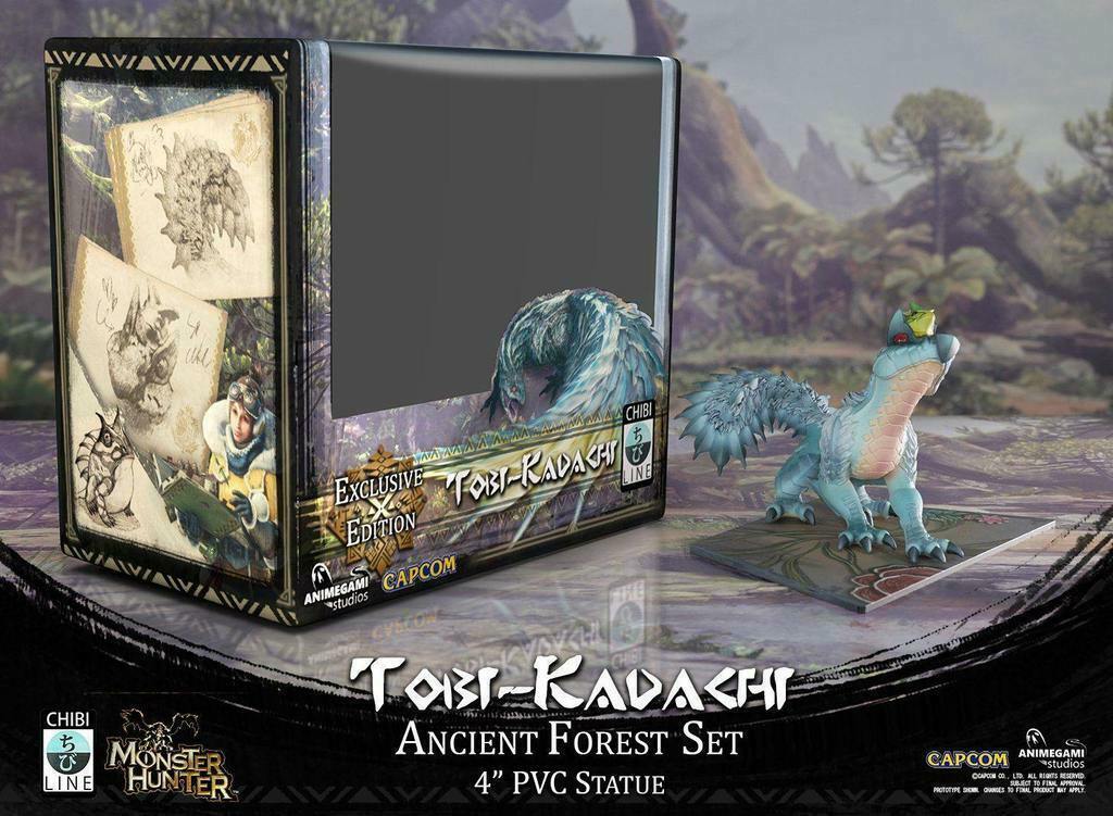 Animegami Chibi - Monster Hunter PVC Figure (Tobi-Kadachi) WOW | eBay