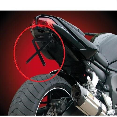 Für Yamaha FZR 1000 Exup Set Moto Nummernschildhalter Universale +Supp.targa+ - Bild 3 von 7