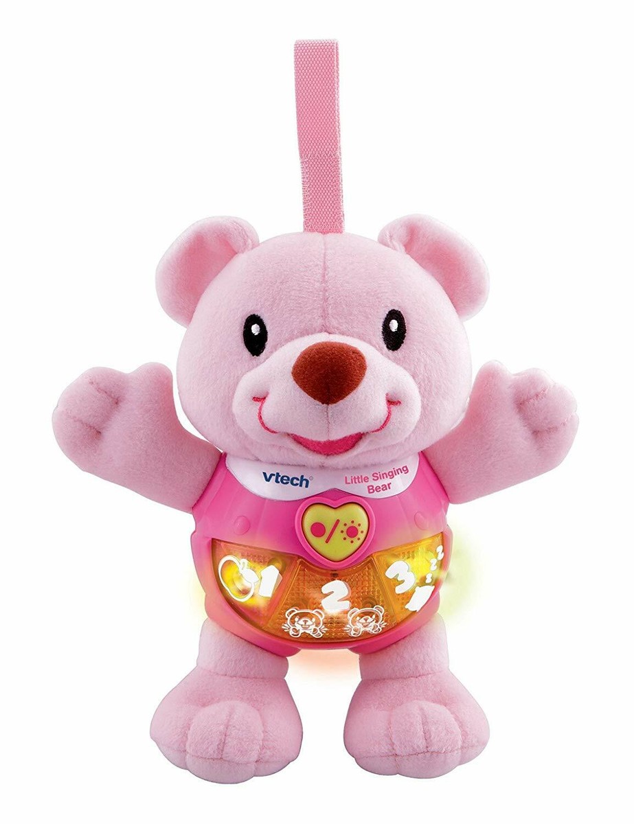 Vtech Little Singing Alfie Bear (Pink)