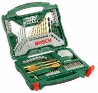 Bosch X-Line Titanium Bohrer Und Schrauber Set 70 Tlg. Holz, Stein Und Metall