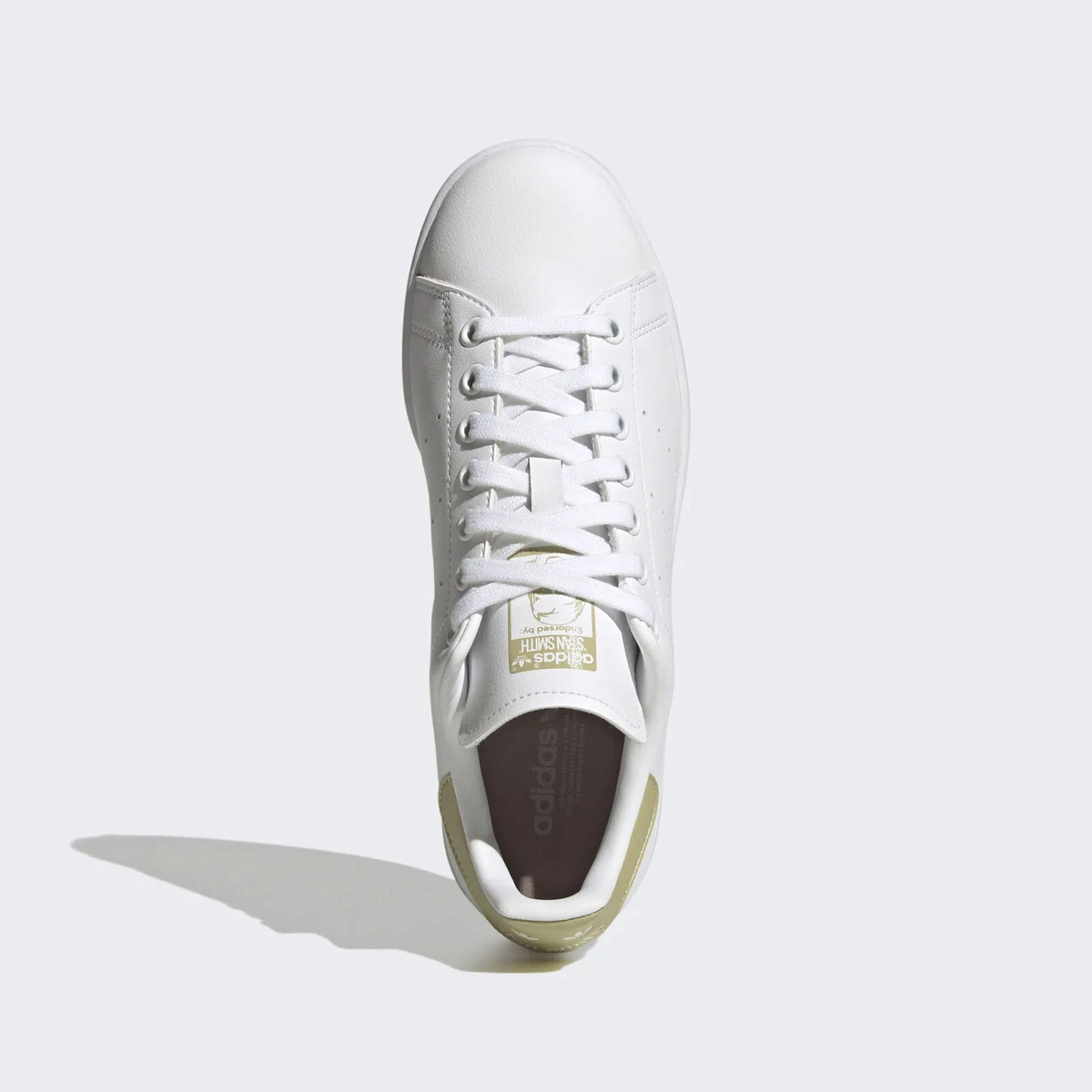 Adidas women's stan top smith shoes - white/beige