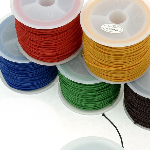 Cable de banda de goma de 1 mm para diario, 25 m, diario de fabricación, herramientas artesanales de cuero - Imagen 6 de 7