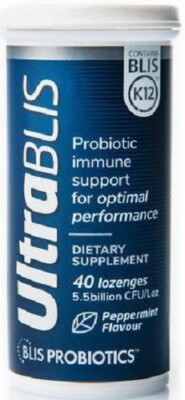 UltraBLIS BLIS K12 Lozenges 40 HIGHEST QUALITY STRAINS 