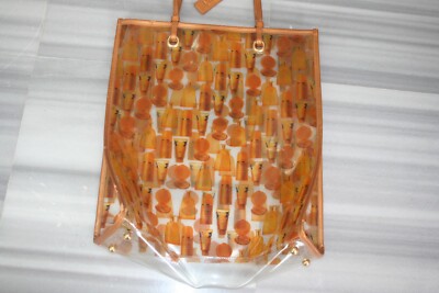 Sac à Main Vintage Bronze - Marque D. Parfums - Style Besace Cabas - Occasion Bon État