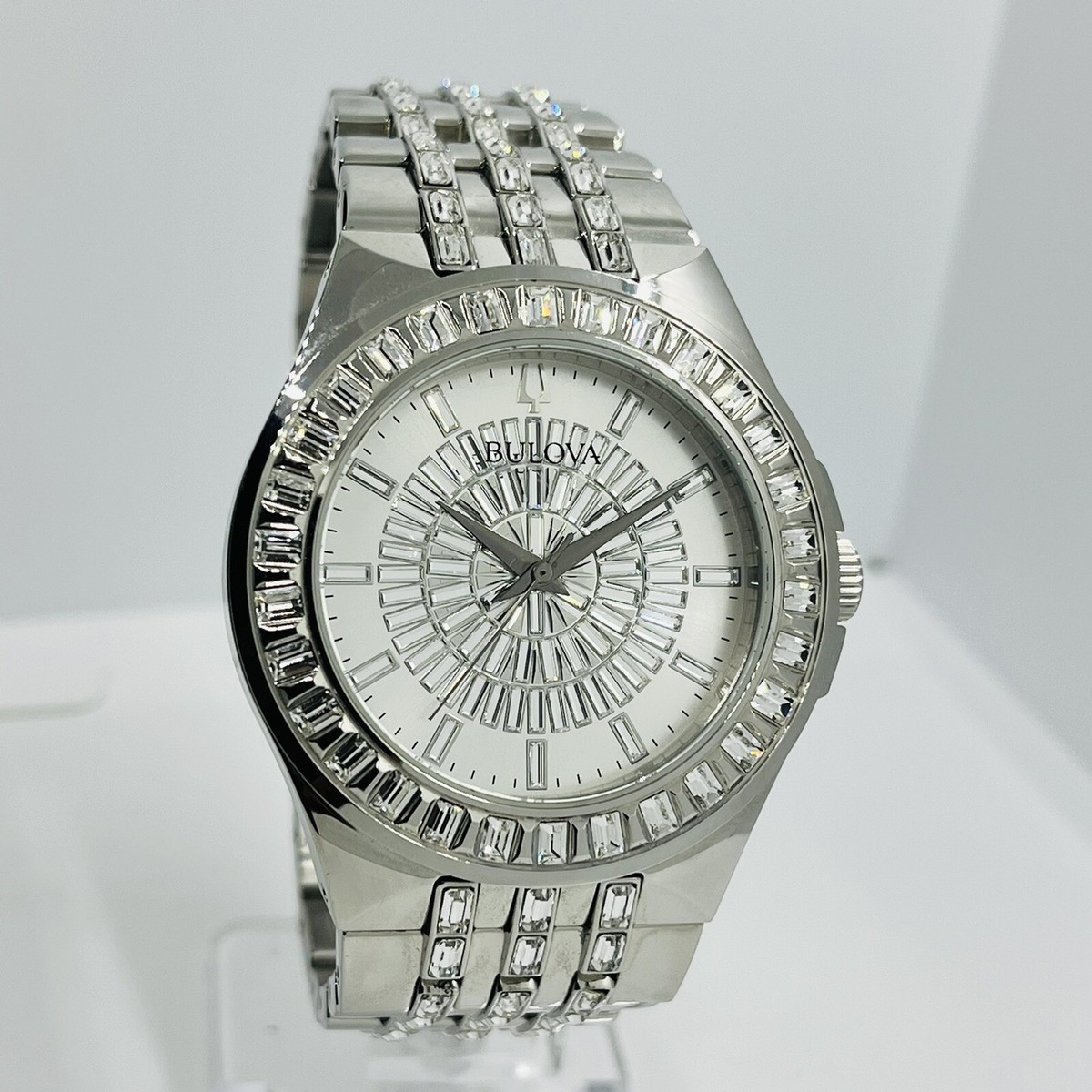 Swarovski Silver Crystal Baguette watch Swarovski Baguette Women main image 3
