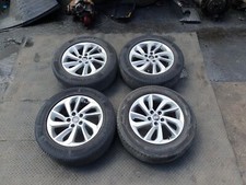 15-20 HYUNDAI TUCSON 4 x 17" ALLOY WHEELS & 225/60/R17 TYRES SILVER 52910-D7280