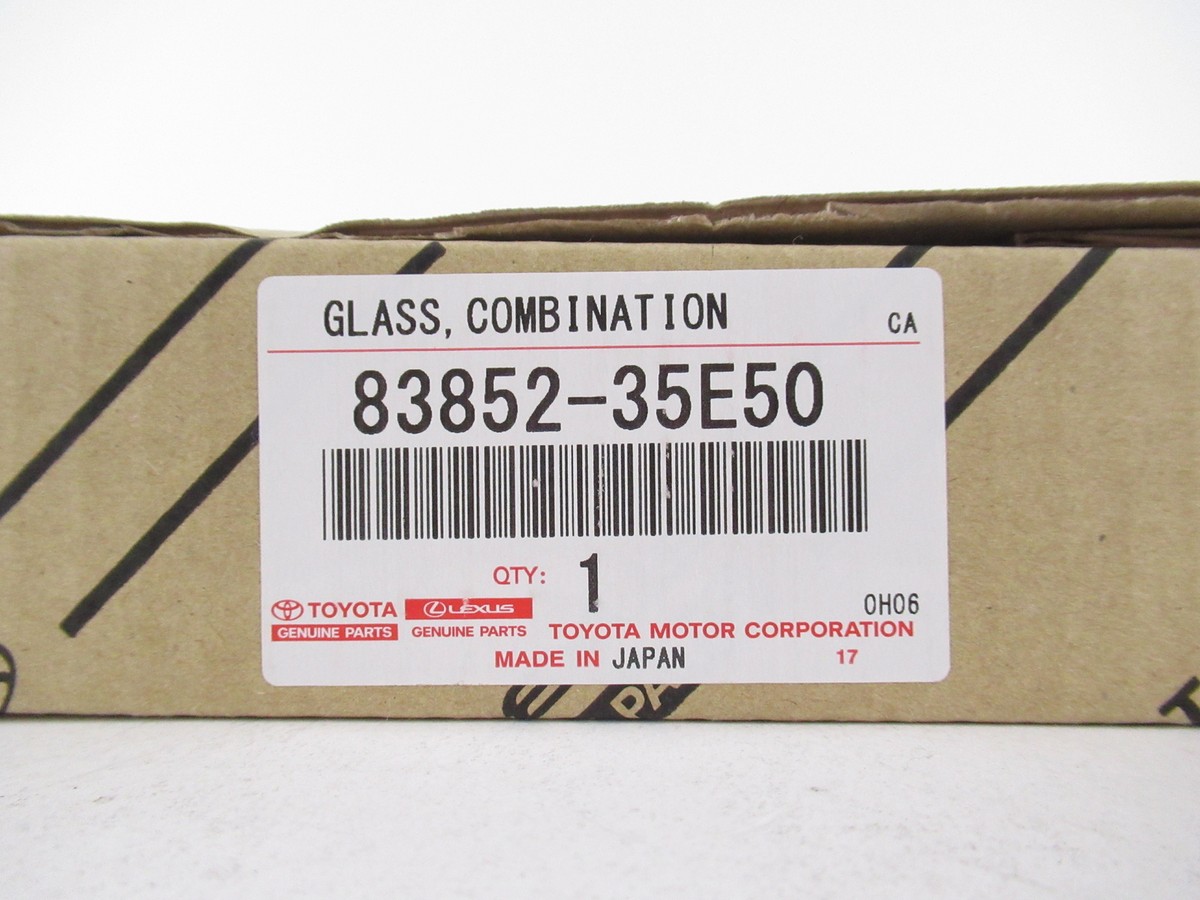 Genuine OEM Toyota 83852-35E50 Front Instrument Panel Lens 2005