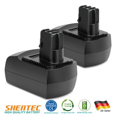 2X 14.4V 3.5Ah Ni-MH Akku für Metabo 6.25482 6.25476 ULA 9.6-18 BSZ14.4 SBZ14.4