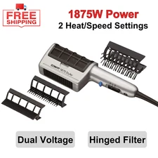 Conair 1875 Watt 3 In 1 Styling Hair Dryer With Attachments For All Hair Types