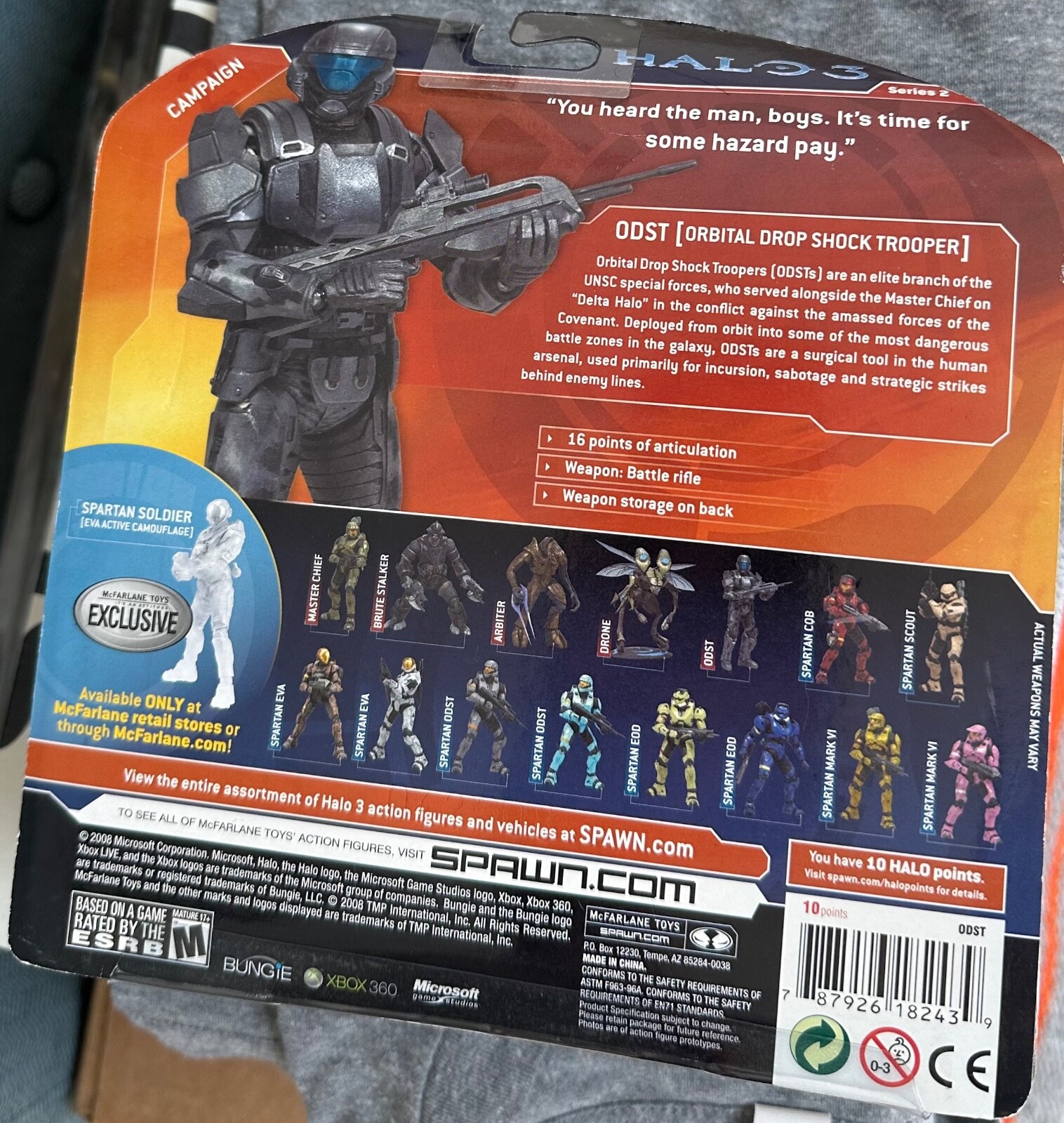 McFarlane Toys Halo 4 Series 2 Spartan C.I.O. (Violet