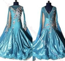jz Handmade Dance Dress/Standard Ballroom Competition Dress Modern Waltz Tango