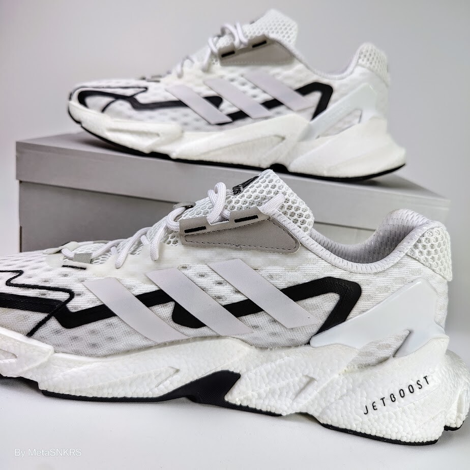 Size 13 - Adidas X9000L4 Heat.RDY White Black for sale online | eBay