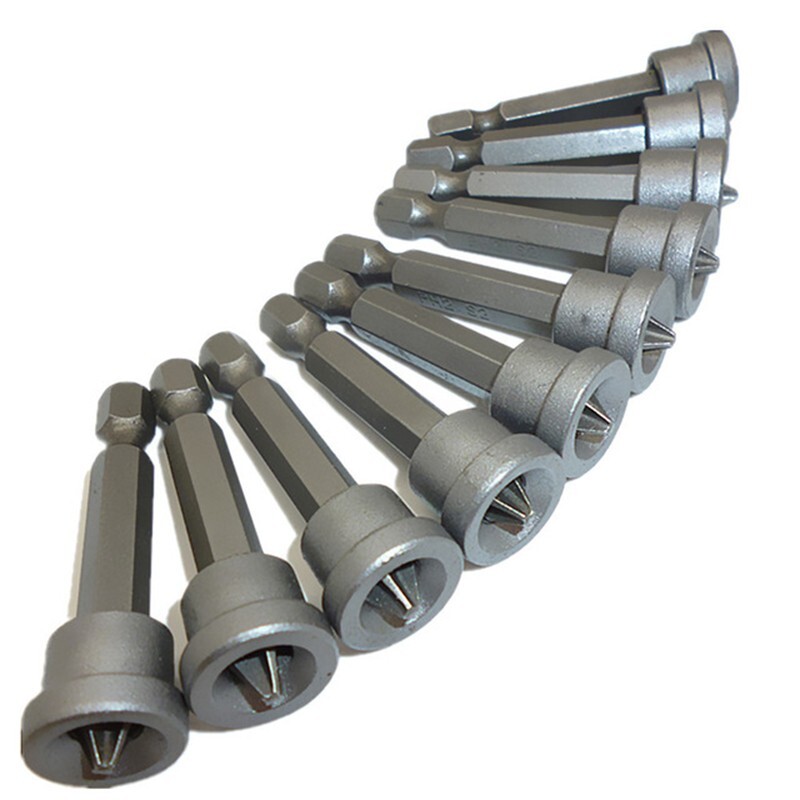 Reliable 50mm Drill Bits for Plaster Screws Made of Solid Chrome