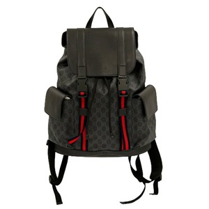 gucci gg supreme drawstring backpack